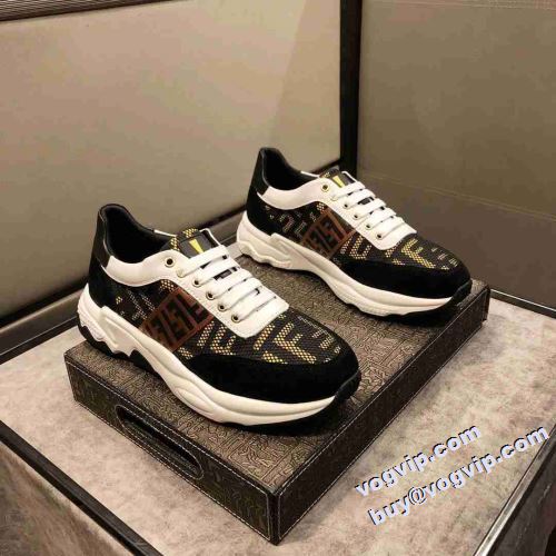 フェンディ FENDI コピーブランド 人気 ランキング カジュアルシューズ 2022秋冬 スニーカー 夏スニーカー 靴 くつ メンズ 2色可選
