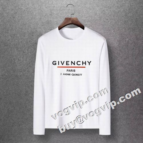  ジバンシィコピー 2022  GIVENCHYコピー 長袖Tシャツ 着心地満点 多色可選 乾きやすい          