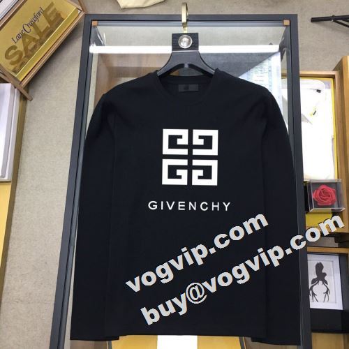  2022 頑丈な素材 GIVENCHYコピー 長袖Tシャツ ジバンシィコピー 気軽にカジュアルに使える 2色可選          