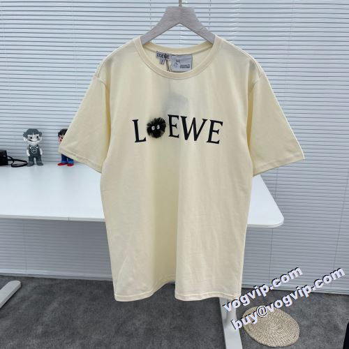 争奪戦必至 2022 ロエベ LOEWEブランド 偽物 通販 半袖Tシャツ クールビズ