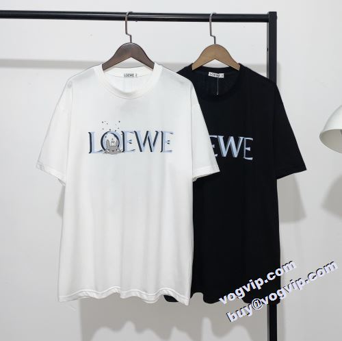 2022 今一番HOTな新品 ロエベ LOEWEスーパーコピー 激安 半袖Tシャツ 2色可選 使い勝手抜群