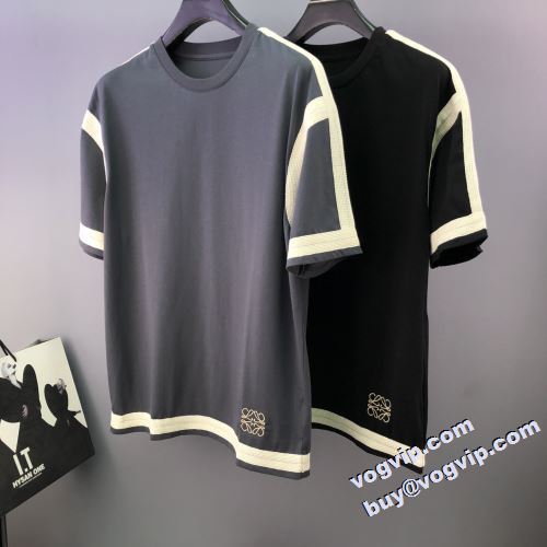 2022 大人気アイテム！入手困難 ロエベ LOEWEスーパーコピー 半袖Tシャツ 2色可選 快適な着心地