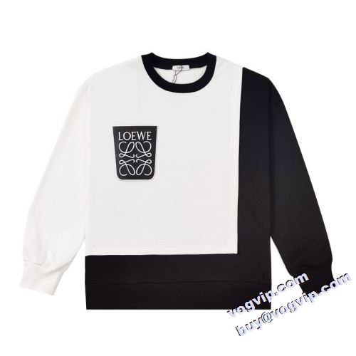 ポップ 2022秋冬 ロエベ LOEWE プルオーバーパーカー ロエベ偽物ブランド おしゃれな装い