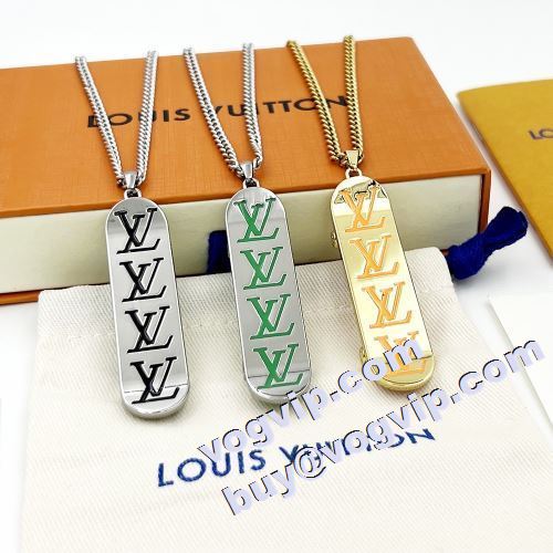 2022 ルイ ヴィトン LOUIS VUITTON チノパン 狙える優秀アイテム チョーカー ペンダントトップ ネックレス ヴィトンコピー 3色可選