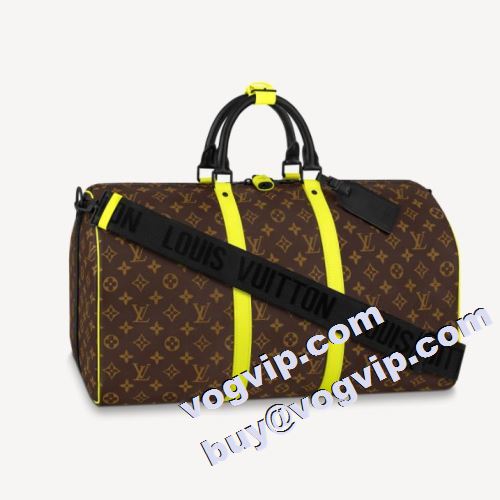 2023 店舗で人気満点 ルイ ヴィトン LOUIS VUITTON ビジネスバッグ ボストンバッグ M45866 海外セレブ定番愛用 キーポル・バンドリエール 50 ブランド 偽物 通販