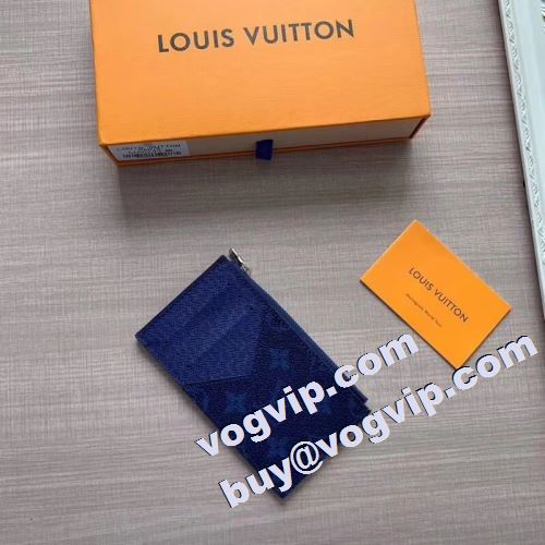 大人のおしゃれに ルイ ヴィトン LOUIS VUITTON 2022 人気商品 カードケースシンプル LOUIS VUITTONブランド コピー 2色可選