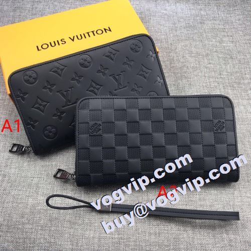 超人気美品◆ LOUIS VUITTONスーパーコピー 激安 2022 ルイ ヴィトン LOUIS VUITTON メンズ財布 当店で大好評の長財布 2色可選