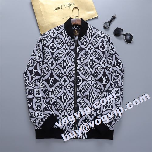 2022秋冬 ジャケット ルイ ヴィトン LOUIS VUITTON ブルゾン 2色可選 ルイ ヴィトンスーパーコピー 人気ブランドのパーカー