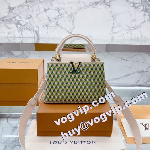 デザイン性の高い ブランドスーパーコピー 2022 ルイ ヴィトン LOUIS VUITTON mini Capucines bb ショルダーバッグ 斜め掛けバッグ