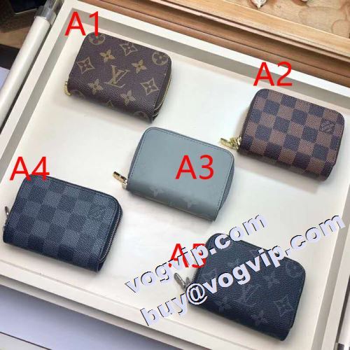 2022新作 ルイ ヴィトン LOUIS VUITTON 高評価の人気品 財布 ルイ ヴィトンブランド コピー 小銭入れ ミニ財布 5色可選