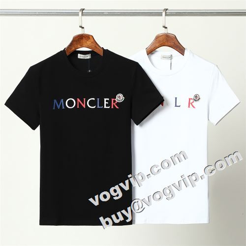 日本未入荷モデル モンクレール MONCLER 2022 レジャー 半袖Tシャツ 2色可選 モンクレールスーパーコピー 激安 オリジナル