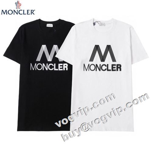 半袖Tシャツ SALE開催 2色可選 モンクレール MONCLER モンクレールブランドコピー クールビズ 2022 レジャー