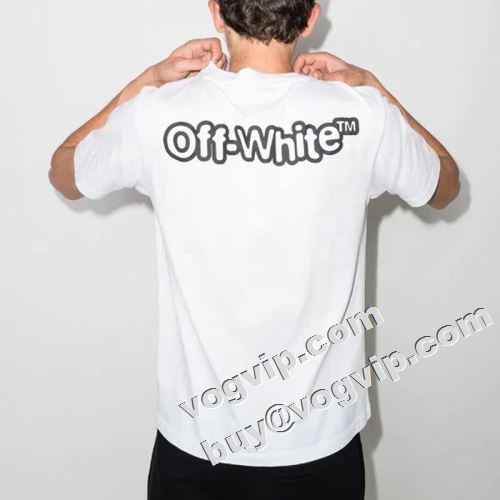  超目玉 OFF-WHITEコピー 2022 半袖Tシャツ ムダな装飾を排したデザイン オフホワイトコピー       