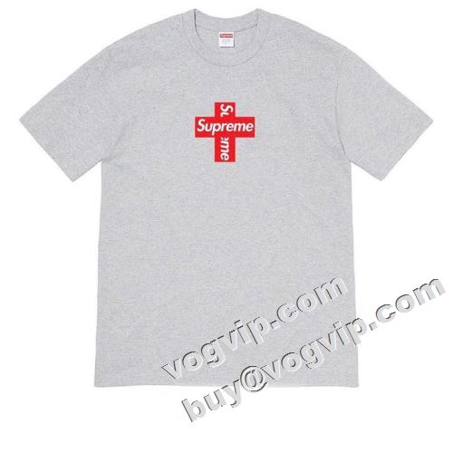 4色可選 半袖Tシャツ Supreme CROSS BOX LOGO シュプリーム コピー 2022 期間限定開催! SUPREMEコピー 