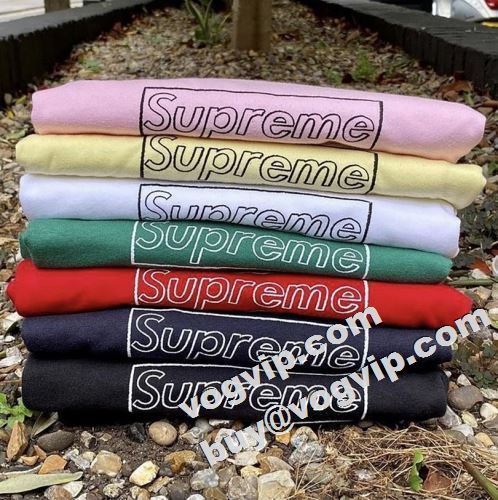 21ss Kwas Chalk Logo Tee 2022  5色可選 半袖Tシャツ シュプリーム コピー SUPREMEコピー Supreme お買い得品  