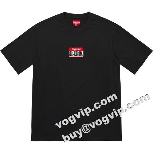 大人っぼい シュプリーム コピー SUPREMEコピー Supreme Gonz Nametag SS Top2022  3色可選 半袖Tシャツ