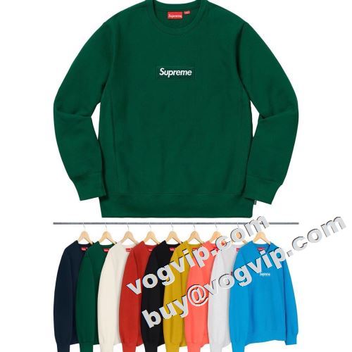 【大人気】定番商品 SUPREMEコピー 5色可選 パーカー シュプリーム コピー Supreme box logo crewneck 2022 