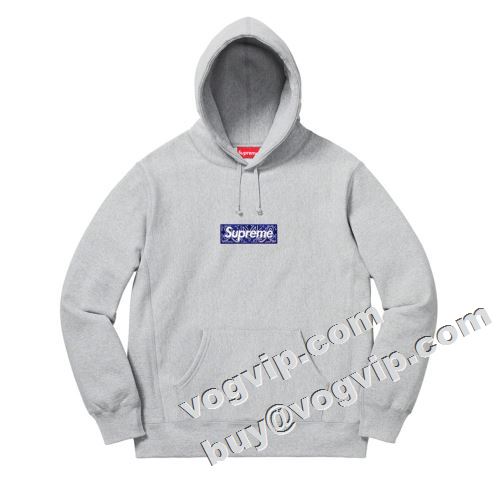 8色可選 2022 パーカー シュプリーム コピー 入手困難 SUPREME Bandana Box Logo Hooded Sweatshirt SUPREMEコピー 