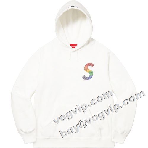 パーカー シュプリーム コピー SUPREME X SWAROVSKI S LOGO HOODED SWEATSHIR SUPREMEコピー 2色可選 2022 