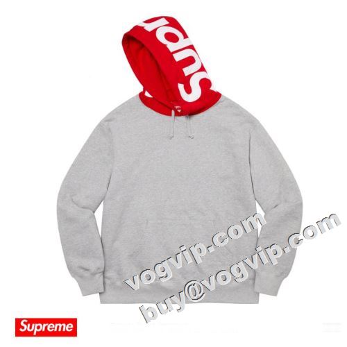 5色可選 2022 パーカー シュプリーム コピー Supreme X Contrast Hooded Sweatshirt 人気雑誌掲載 SUPREMEコピー 