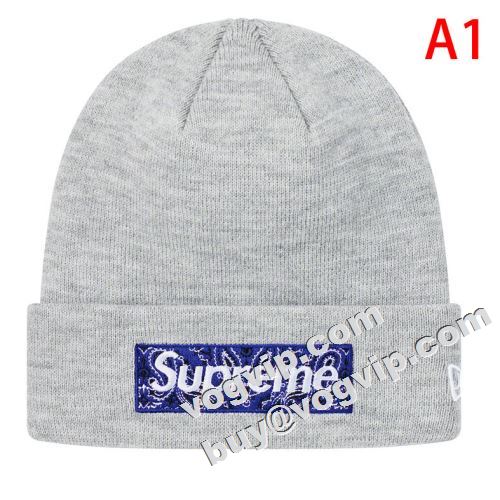 個性派  帽子/キャップ Supreme New Era Box Logo Beanie 2022 シュプリーム コピー  多色可選 SUPREMEコピー  