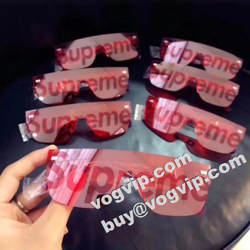 クリア 多色可選  シュプリーム コピー 2022 SUPREMEコピー シンプル☆シック メガネ 