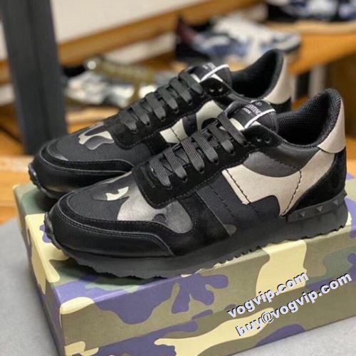 ショートパンツ 確定となる上品 2022秋冬 ヴァレンティノスーパーコピー VALENTINO スニーカー  メンズ 登山靴 お揃い 疲れない 運動靴 アウトドア 軽量　滑り止め トレッキングシューズ