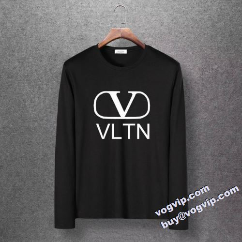 極上の着心地 暖かみのある肌触り ヴァレンティノ VALENTINO 長袖Tシャツ ブランドスーパーコピー 5色可選 頑丈な素材
