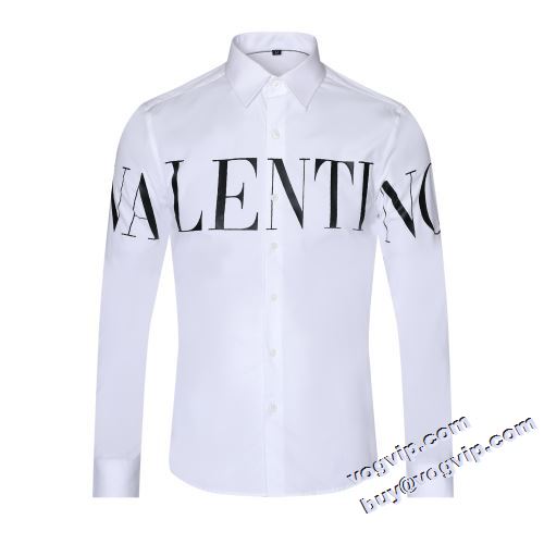 スタイリッシュな印象 ヴァレンティノ VALENTINOコピー ブランド 長袖シャツ 3色可選 ラックスした雰囲気