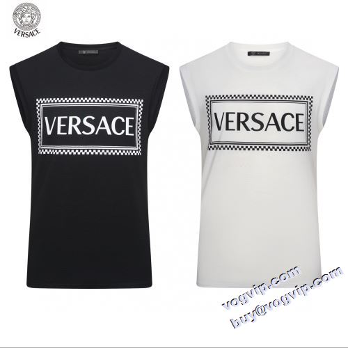 2022秋冬 半袖Tシャツ 人気ブランド  2色可選 ヴェルサーチ VERSACE ブランドコピー ドライtシャツ/吸水速乾