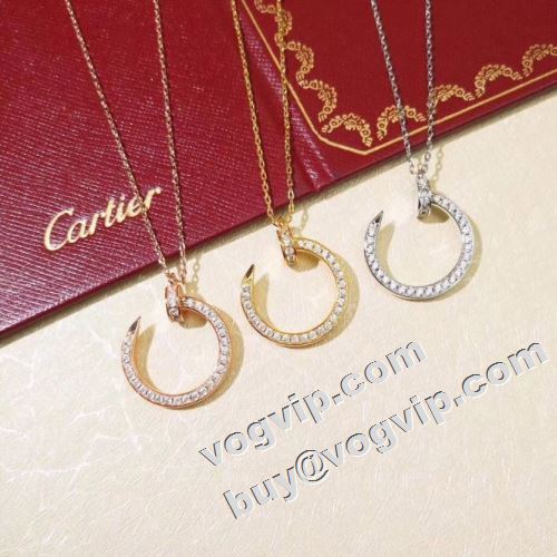 抜群な楽チン感ある大定番 カルティエ CARTIER ブランド 偽物 通販 2022春夏 ネックレス 2色可選