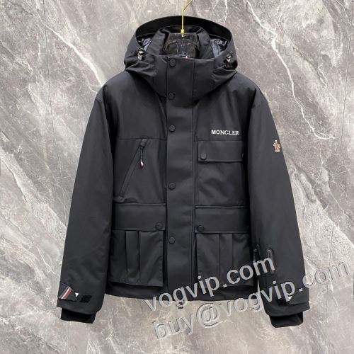 大人気再登場 モンクレール偽物ブランド 2024年モデル入荷 防風性にも優れた MONCLER ダウンジャケット 2色可選