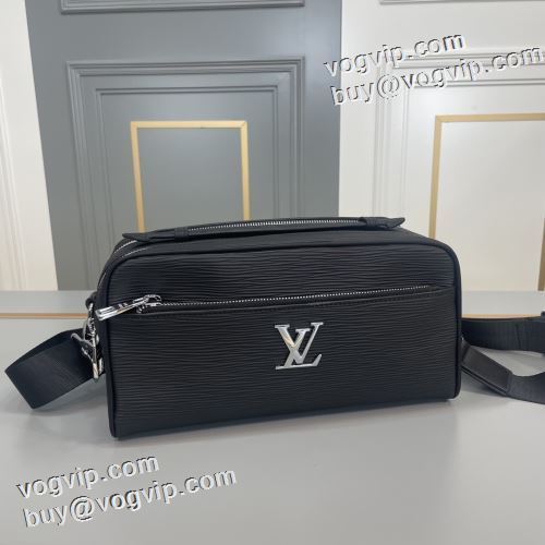 2023 超人気美品◆ ルイ ヴィトンコピーブランド LOUIS VUITTON ショルダーバッグ 斜めがけ メンズ 大容量 斜め掛けバッグ 収納バッグ 本革