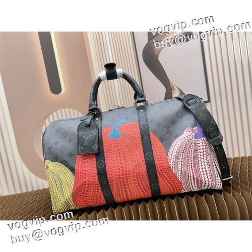 人気新品★超特価★ 2023 ルイ ヴィトン LOUIS VUITTON 会員20％OFF M46441 ボストンバッグ LV x YK KEEPALL 45 旅行鞄 ルイ ヴィトンブランド 偽物 通販