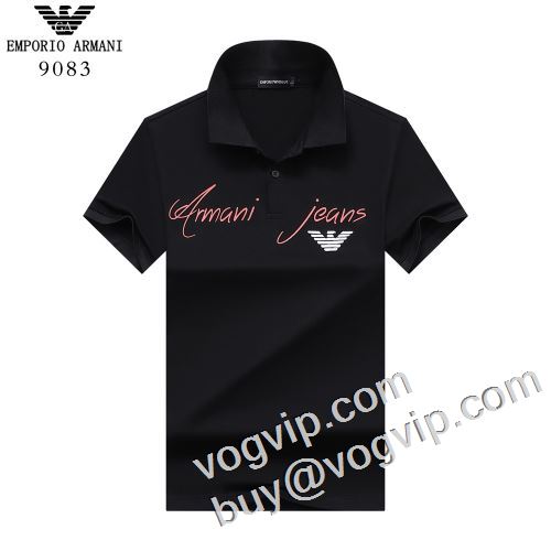 人気セール新品 ARMANIブランド 偽物 通販 新作入荷2023 アルマーニコピー半袖Tシャツ3色可選 