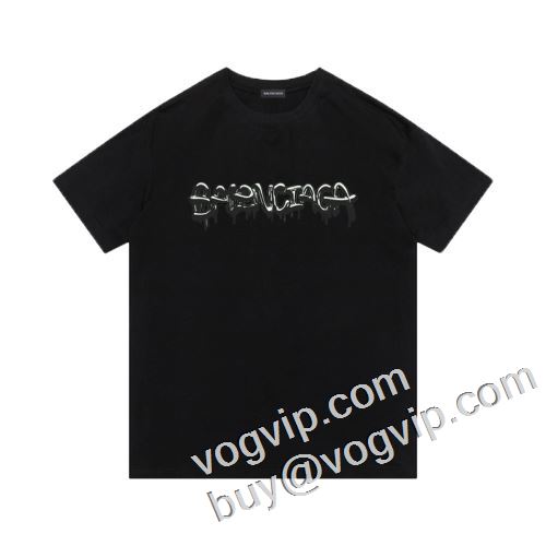 2023最新入荷バレンシアガ偽物ブランド半袖Tシャツ 3色可選 BALENCIAGAブランドコピー爆発的通販