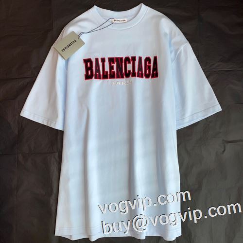 2023年モデル入荷 バレンシアガコピー 一番人気の新作はこれ BALENCIAGA 半袖Tシャツ 体の運動機能を助け