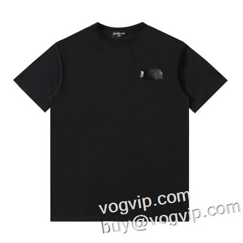 超激得100%新品 もっとも高い人気を誇る バレンシアガコピーブランド BALENCIAGA 半袖Tシャツ 2色可選