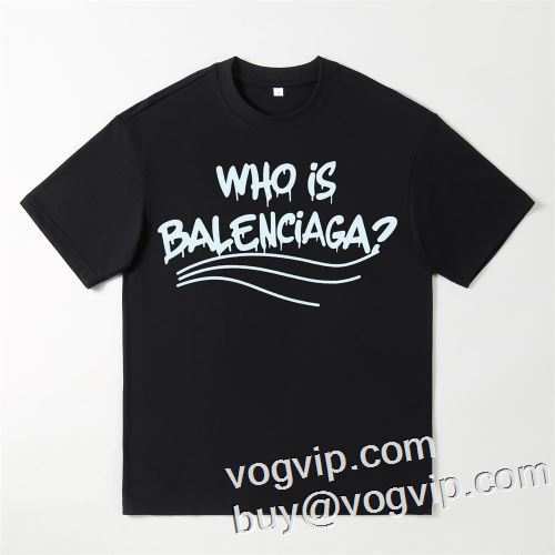 売れ筋のいい 2023春夏 バレンシアガ BALENCIAGA 半袖Tシャツ 2色可選 コピーブランド 予約販売商品