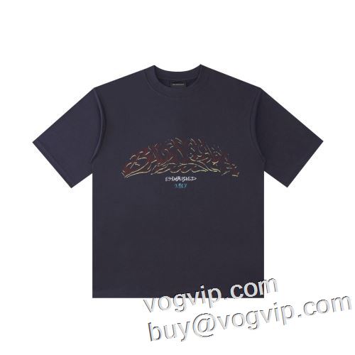 2023春夏 圧倒的な高級感 バレンシアガ BALENCIAGA 半袖Tシャツ スーパーコピー 使い勝手抜群