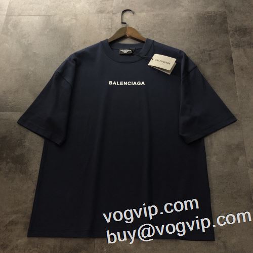 バレンシアガ BALENCIAGA 2023春夏 流行り 半袖Tシャツ 2色可選 ブランドコピー 頑丈な素材