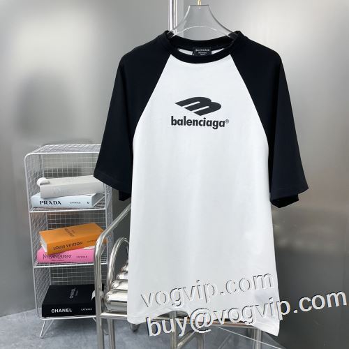 ブランドスーパーコピー 激安専門店 2023春夏 吸汗速乾 バレンシアガ BALENCIAGA 半袖Tシャツ