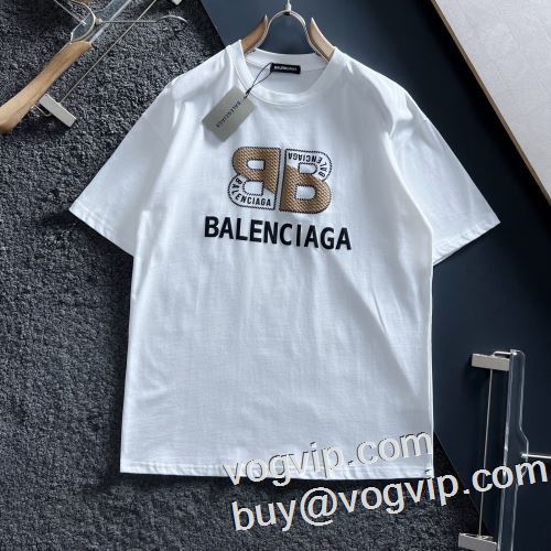 コピーブランドN品激安通販 2023春夏 著名人の着用 バレンシアガ BALENCIAGA 半袖Tシャツ 2色可選