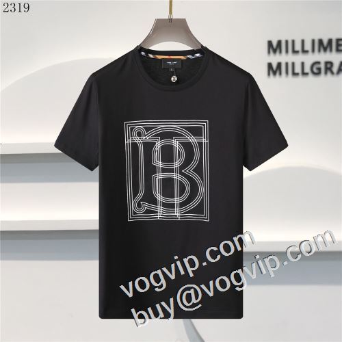 2023新作入荷定番人気バーバリーコピー半袖Tシャツ3色可選お気に入りBURBERRYブランド 偽物 通販