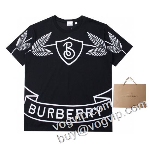 新作入荷2023バーバリーコピー歓迎なレットショップBURBERRYブランドコピー半袖Tシャツ3色可選 