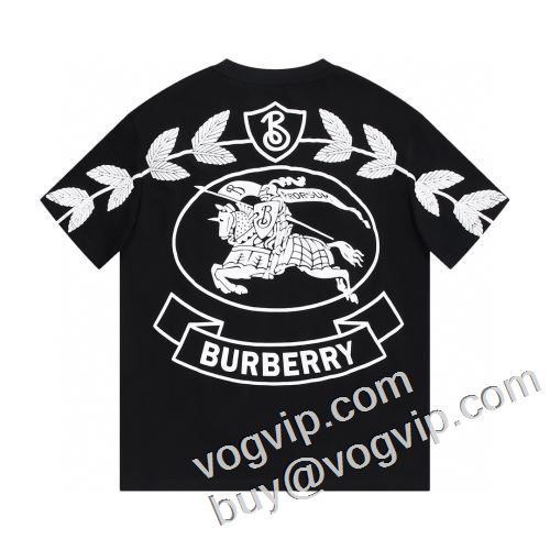 数量限定100%新品 BURBERRYスーパーコピー半袖Tシャツ2色可選 2023春夏季新作バーバリーコピー