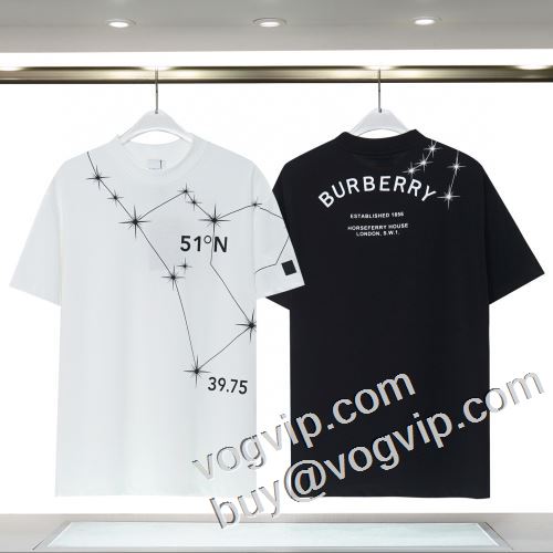 BURBERRYブランドコピー大注目 激安最安値2023バーバリーコピー 半袖Tシャツ2色可選 