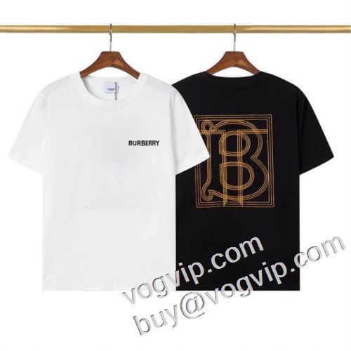 BURBERRYスーパーコピー 激安 激安大特価2023 バーバリーコピー半袖Tシャツ2色可選 限定セール最新作