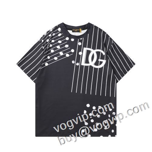 人気専門店ドルチェ&ガッバーナブランドコピー人気定番2023 半袖TシャツDolce&Gabbanaブランドコピー