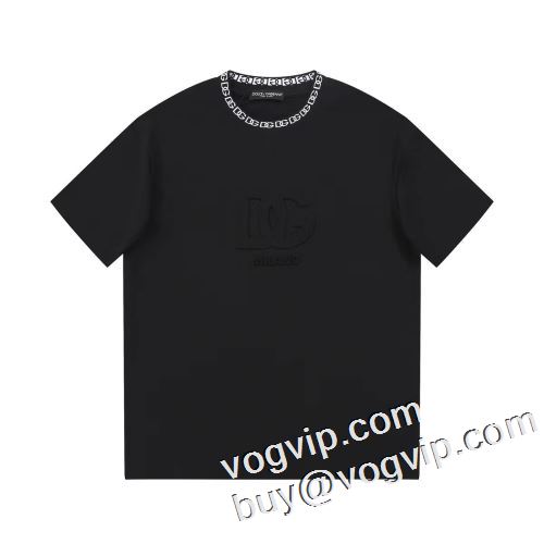 有名人の愛用品ドルチェ&ガッバーナコピー ブランド 半袖Tシャツ2色可選人気定番2023D&Gブランドスーパーコピー人気定番得価